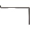Ekena Millwork Steel Truss Shelf Bracket, Hammered Gray 2"W x 12"D x 7 3/4"H BKTM02X12X07TSHGY - alternate 3